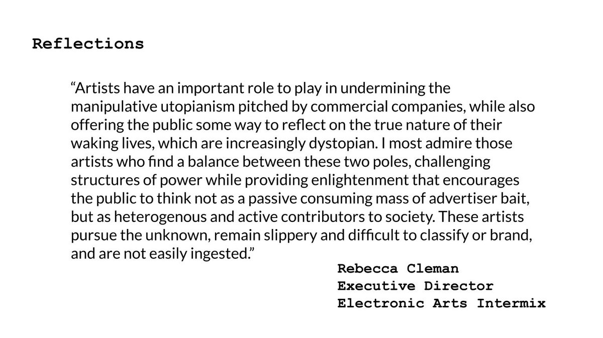 Reflecting on the history of art is core to e∙a∙t∙}works 🪞 our salons aim to expand cultural memory to create context for the present. Invited contributors at our first event offered perspective: eatworks.xyz/salon-program/