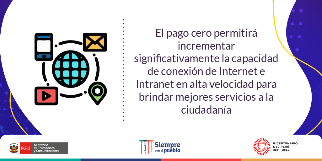 MTC_GobPeru's tweet photo. ¿Sabes de qué trata el “Pago Cero”? Más de 12,212 instituciones públicas, entre colegios, postas médicas y comisarías de zonas alejadas, podrán acceder a Internet de calidad mediante este mecanismo implementado por el MTC. ¡Descubre más aquí! 🧑💻
#MTCTrabaja #Internet #PagoCero https://t.co/KqjDsgbyce