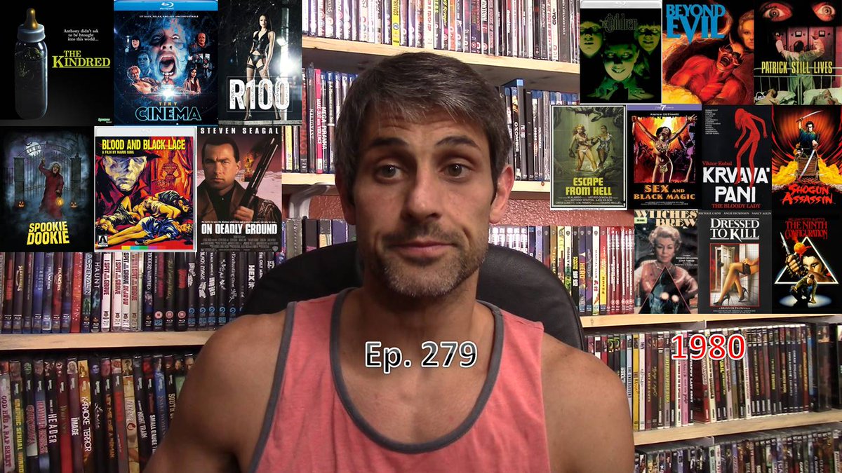 mrparka00's tweet photo. A day early.
Watch here – https://t.co/9IRsE64tLj
#Synapse #SlimyMonster #MonsterMovie #DreadCentral #TinyCinema #TheKindred #R100 #DrafthouseFilms #SpookieDookie #MarioBava #Arrow #StevenSeagal #1980Horror #VinegarSyndrome #ShogunAssassin #SeverinFilms #StacyKeach https://t.co/srKAhUhH98