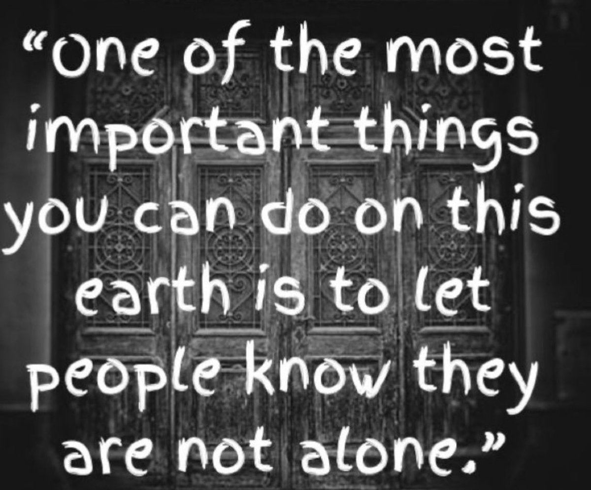 InizioBelleAme's tweet photo. Sometimes when you feel lonely, it is our minds way of letting us know that we value connection to other people…
#YourAreNotAlone
#HumanConnection 
#CheckInWithEachOther https://t.co/L5cFA2dIa7