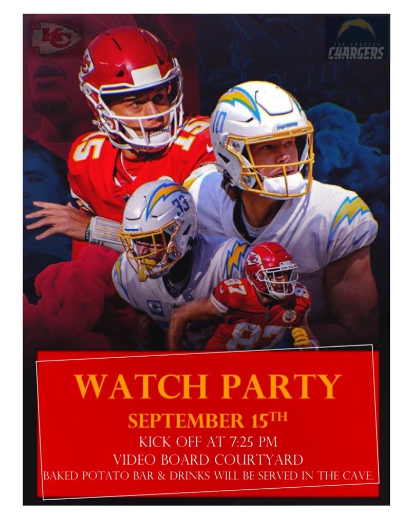 PromontoryKC's tweet image. 🏈 I get a kick out of football games with my friends. 

🏈 Join us Thursday night for our first of the season Chiefs football party. 

🏈 FREE drinks and food provided in The Cave!

❤️ GO CHIEFS 💛