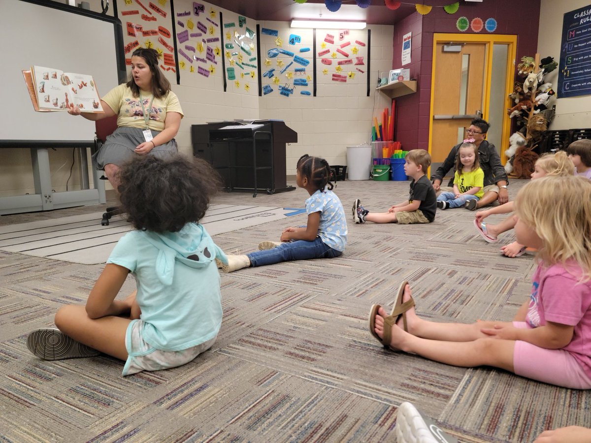 SunsetPreK's tweet photo. We love going to see Ms. Rishel for music every week! https://t.co/Z4Ee3cSV35