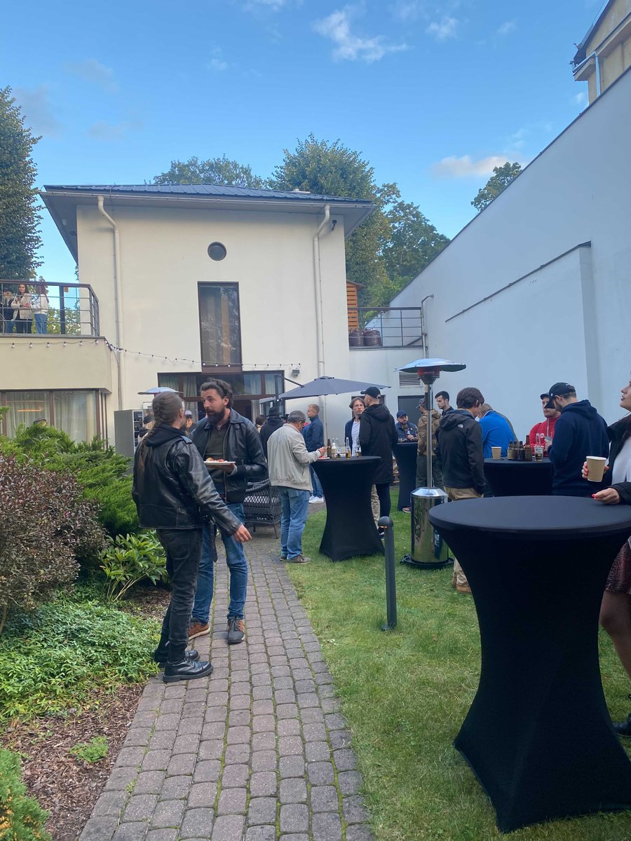Metamouse_Pay's tweet photo. On 5th of September we hosted a Bitcoin BBQ party for @hodlhodl HoneyBadger conference! Take a look at some pictures from the event and stay tuned for Metamouse's #LetsSpeakAboutBitcoin interview with some of the guests!
#Bitcoin 
@peterktodd @Truthcoin @HillebrandMax @DuarteZezo https://t.co/WHLsY9Uf6t