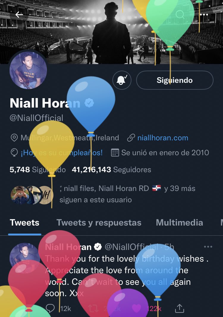 Niall how do you feel about the balloons on your page? 🥳🤩 @NiallOfficial 
#HappyBirthdayNiall #HappyNiallDay #NIALLBDAY