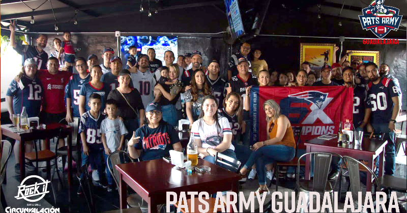 patriotsespanol's tweet photo. Estos fan clubs ya se activaron.
¡Únete al de tu ciudad!
Patriots Chihuahua: @NEPatriotsChih
Patriots Zócalo: @patsclubfans
Patriots Army Guadalajara: @PatsArmyMexico
Patriots Nation Monterrey: @PatsNationMty
Patriots Nuevo León: @Patriots_NL
Patriots Madrid: @PatriotsMadrid