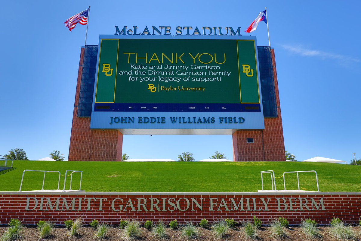 BaylorAthletics's tweet photo. Don’t miss a chance to support the Bears: Berm tickets are only $20 for Saturday’s game.
🎟: https://t.co/ddCl3gbYm5
#SicEm | #WithBaylor https://t.co/Fd6dcKVEUJ
