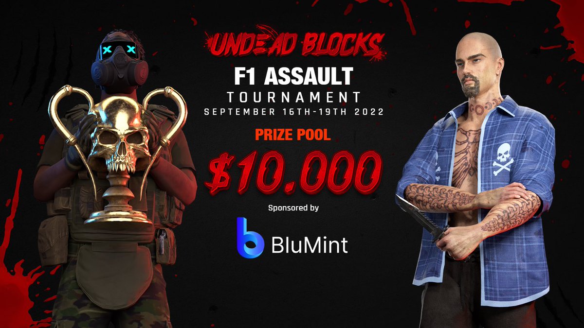 This weekend's $10K tournament is sponsored &amp; hosted by our partner @BluMint_io: The Gamer's Hub.

But first, we're giving away $100 in ETH 💵

Enter your email at blumint.io to participate as we countdown to their launch! 👀

You don't know what's about to hit ya 😉