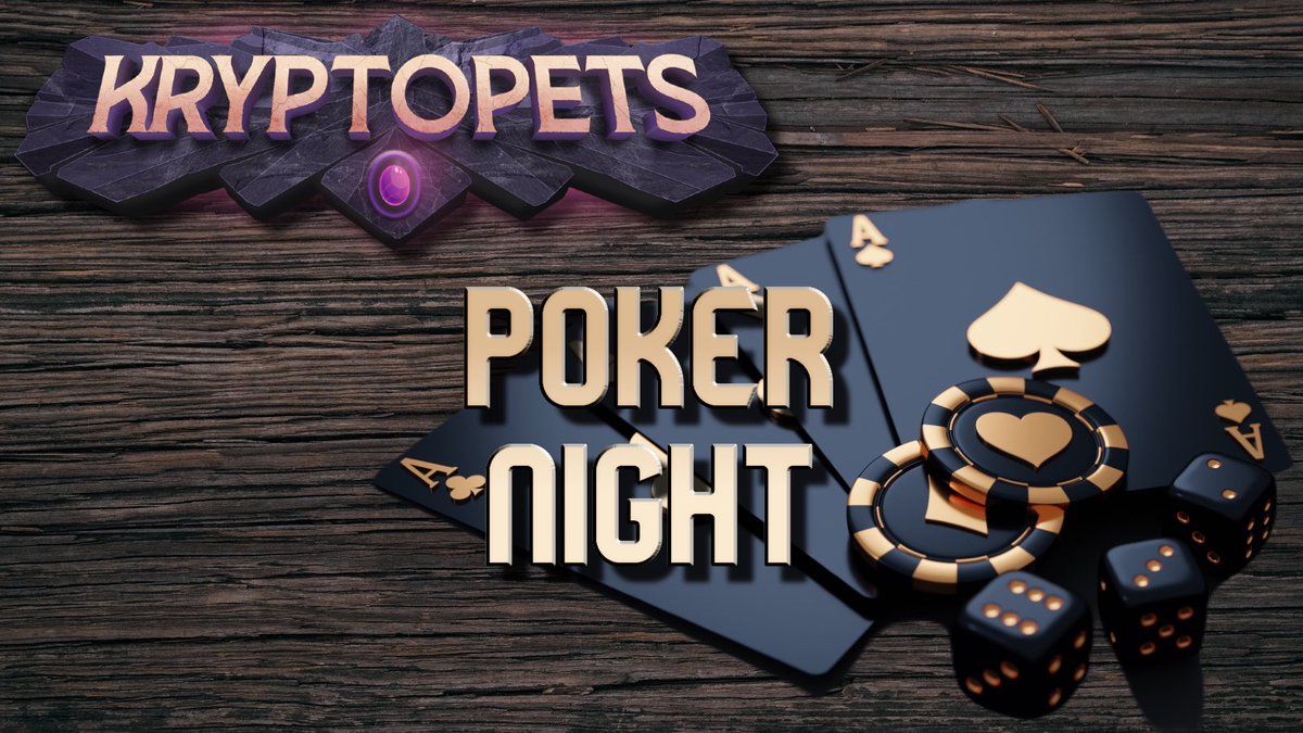 Our #FREE #POKERNIGHT Is tomorrow night, win a free entry into our buy in tournament and as always join us on <a href="/TXtornado84/">TX Tornado Crypto</a> livestream for giveaways! Link for poker below ⬇️ 

pokernow.club/mtt/914-poker-…

#KPETS #Poker #Prizes #P2E #ETH