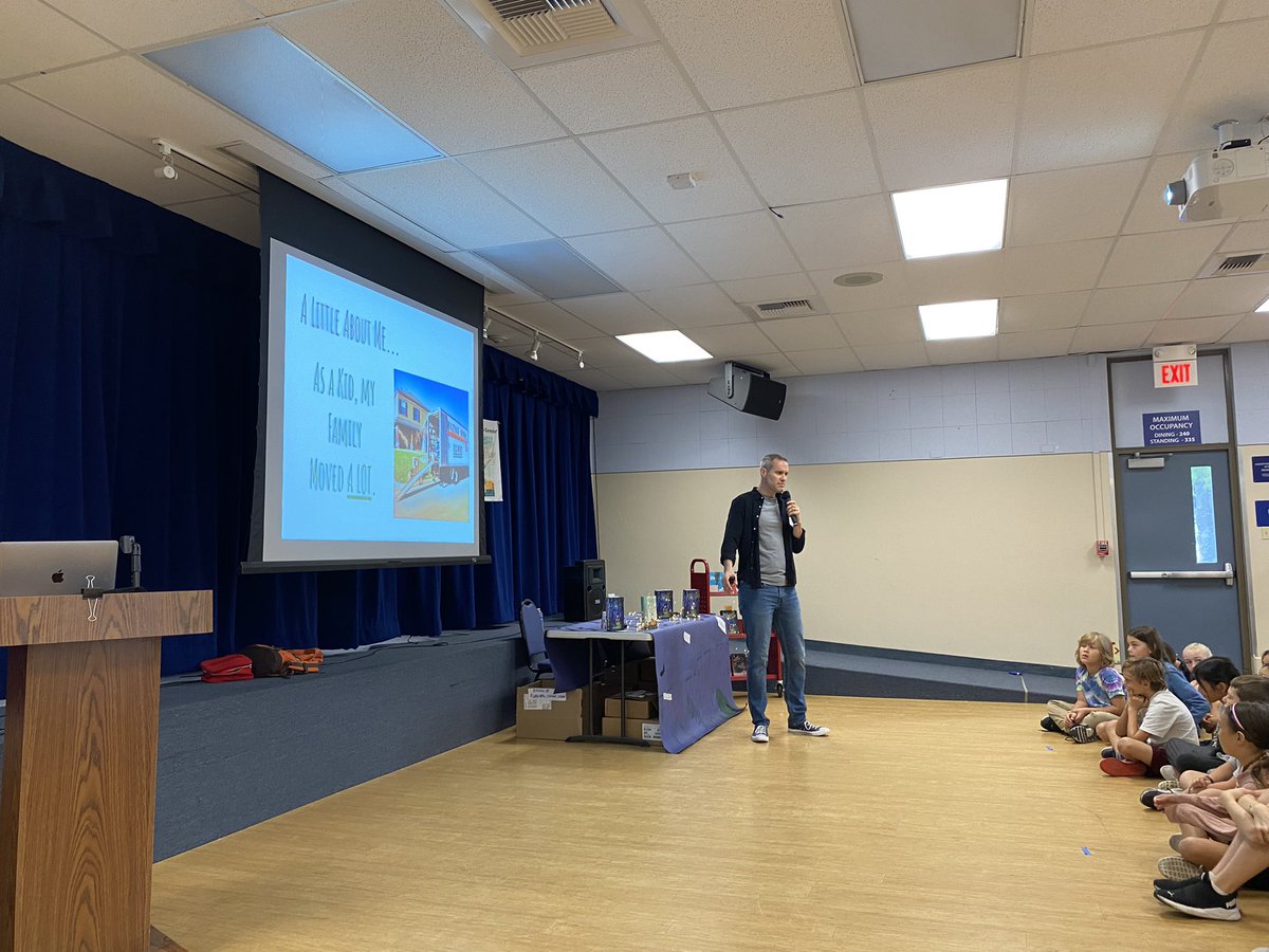 I related to the fact that you moved a lot as a kid. I think that may be why I loved The Remarkable Journey of Coyote Sunrise so much. Thank you for writing relatable books! ❤️ <a href="/DanGemeinhart/">Dan Gemeinhart</a> <a href="/BESTigersOPUSD/">Brookside</a>