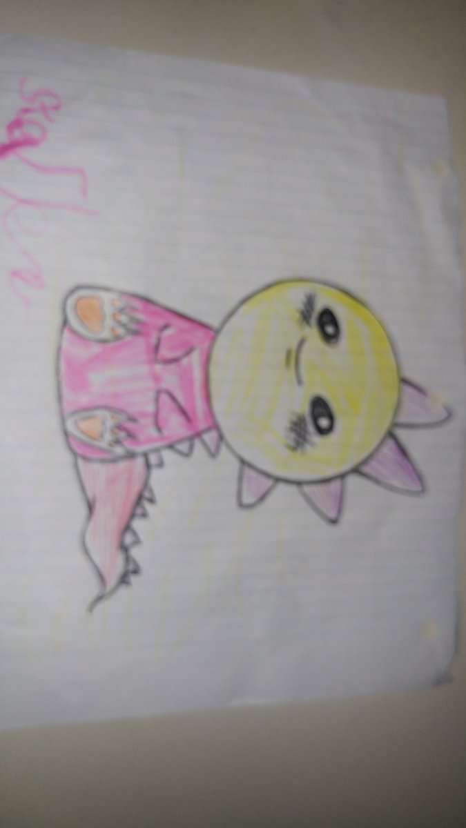 baweskoe's tweet photo. PLEASE LIKE 👍&RT:
Someone said something mean about how my 7yo niece colored this drawing & nearly made her Cry.
Bullying NEEDS to stop! If anyone out there has nothing nice to say, then dont say anything at ALL!
Lets see how many people ACTUALLY like this. Her name is #Starlene https://t.co/pdHwvQJYLD