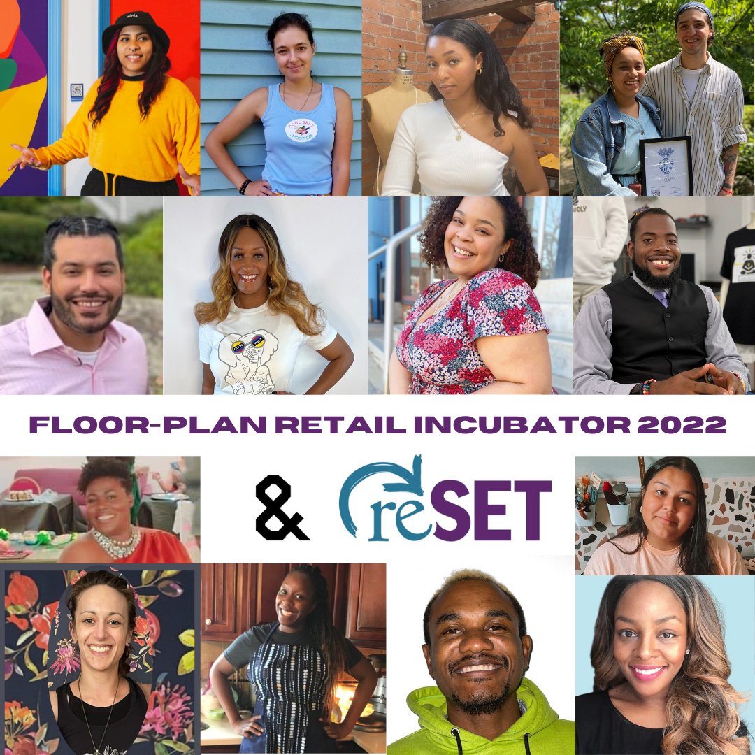 reSET, with partner Breakfast Lunch &amp; Dinner, is working with 14 entrepreneurs in its Floor-Plan Retail Incubator, helping them prepare for pop-up markets and WinterFair Hartford. Yay for vibrant retail! resetco.org/14-greater-har…