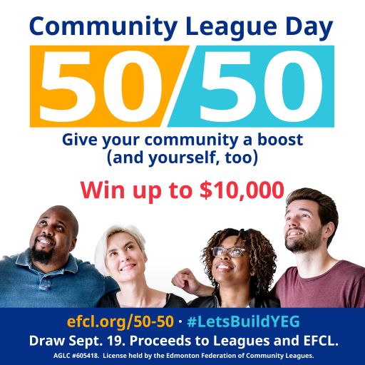EFCL's tweet photo. For those purchasing Community League Day 50-50 tickets: Please make sure to turn location services ON to allow the site to know you’re in Alberta (the legal requirement) and make sure to select which League supports your neighbourhood. #LetsBuildYEG https://t.co/bVP567aeHX https://t.co/fglQ3LussN