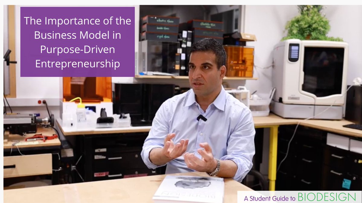 SPOTLIGHT on the Student Guide to Biodesign: With Aaron Kyle, Professor of Practice in Biomedical Engineering at Duke University, we developed a toolkit on Justice, Equity, Diversity, and Inclusion. Pedram Afshar, founder of Sage Health, offers advice. ow.ly/yTbg50Kz4OR