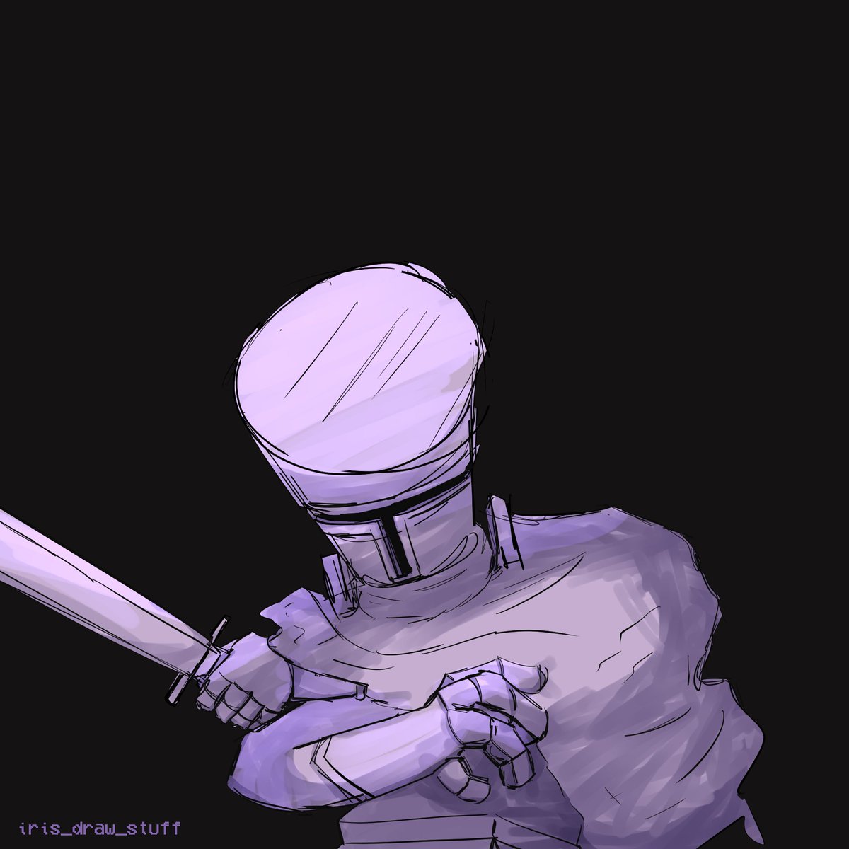 iris_draw_stuff's tweet image. cavaleiro do abismo, tu vagas com sua espada sem rumo, ó soldado sem nação

fiz pra estudar umas coisinhas e tentar voltar a ativa
#drawing #digitalpainting #artontwitter