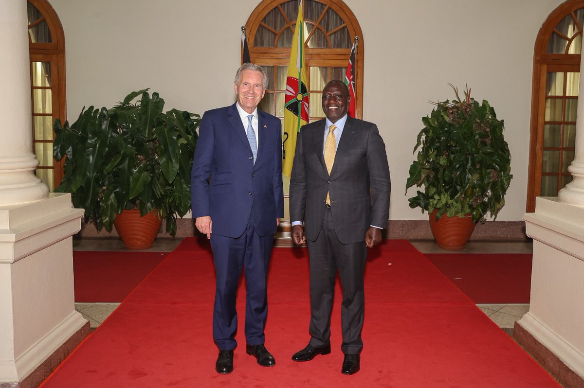 WilliamsRuto's tweet image. We are scaling up ties with Germany in the areas of technical training for our youth, renewable energy and agriculture in appreciation of their centrality in Kenya’s sustainable economic growth agenda.