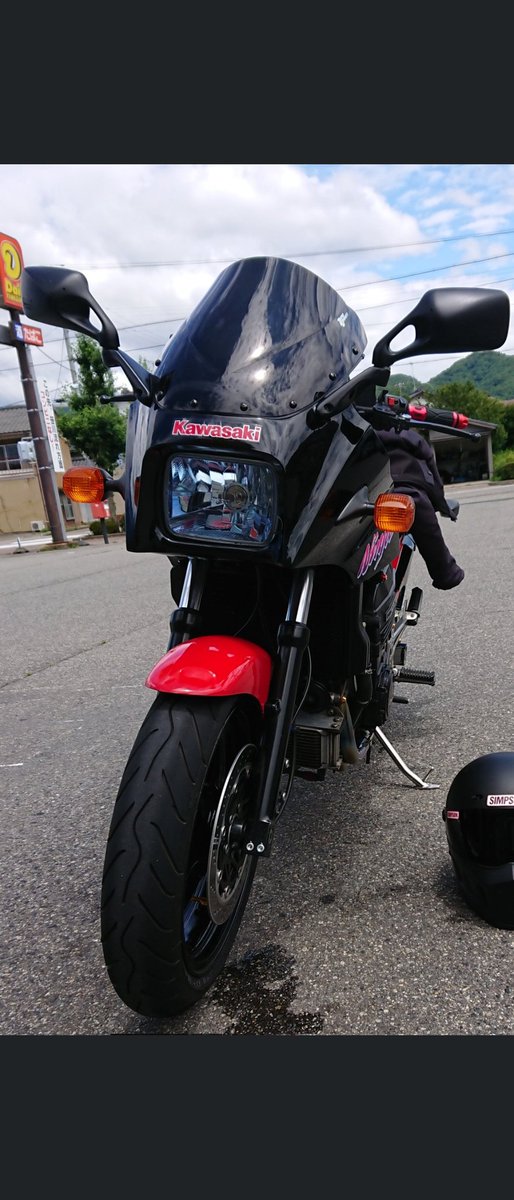 バイク乗らしてくれぇー