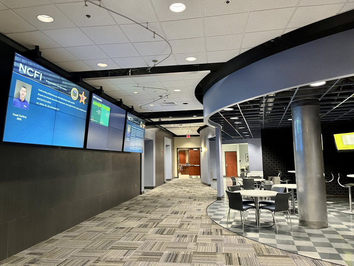 garNERDeb's tweet photo. I had the opportunity to tour @NCFI_Official yesterday. I know many of you have attended classes at this facility. I had always wanted to see it myself! The vital digital forensics training they are conducting for law enforcement cannot be understated.
#nerdcops https://t.co/jjKUXw2TIH