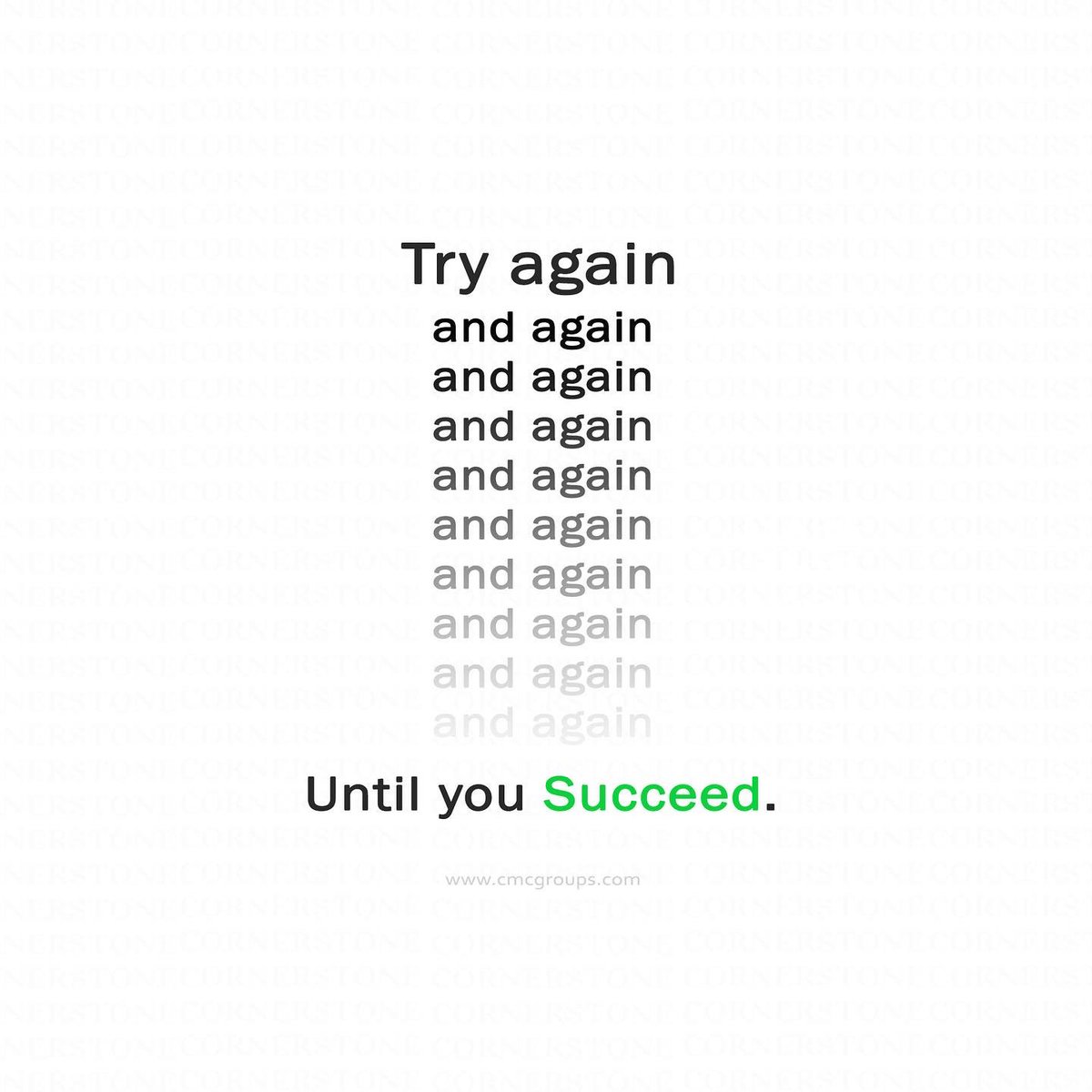 GroupsCmc's tweet photo. #cmcdailyreminder for today!

#Reminder #SelfImprovement #motivation #success #GrowthMindset https://t.co/rnIBxJidA3