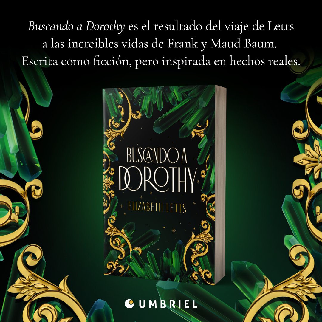 UranoMx's tweet photo. #NovedadesUmbriel

#BuscandoADorothy de la autora @ElizabethLetts ,  te hará conocer las increíbles vidas de Frank Baum, creador de "El Mago de Oz" y su esposa Maud Baum. 

📌Encuéntralo en librerías y en @AmabookMex 

#FrankBaum #MaudBaum #MagoDeOz #Umbriel #HechosReales #books https://t.co/EJFFbyJaOP