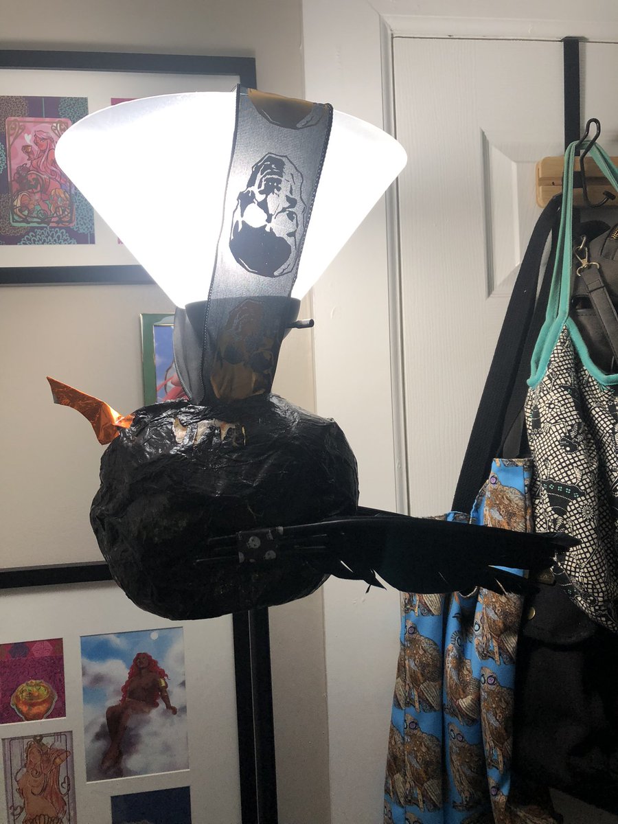 SWSondheimer's tweet photo. I was thinking about @drslayton and his local murder friend when I made this guy #crow #supportyourlocalmurder https://t.co/r44hBBIAWC
