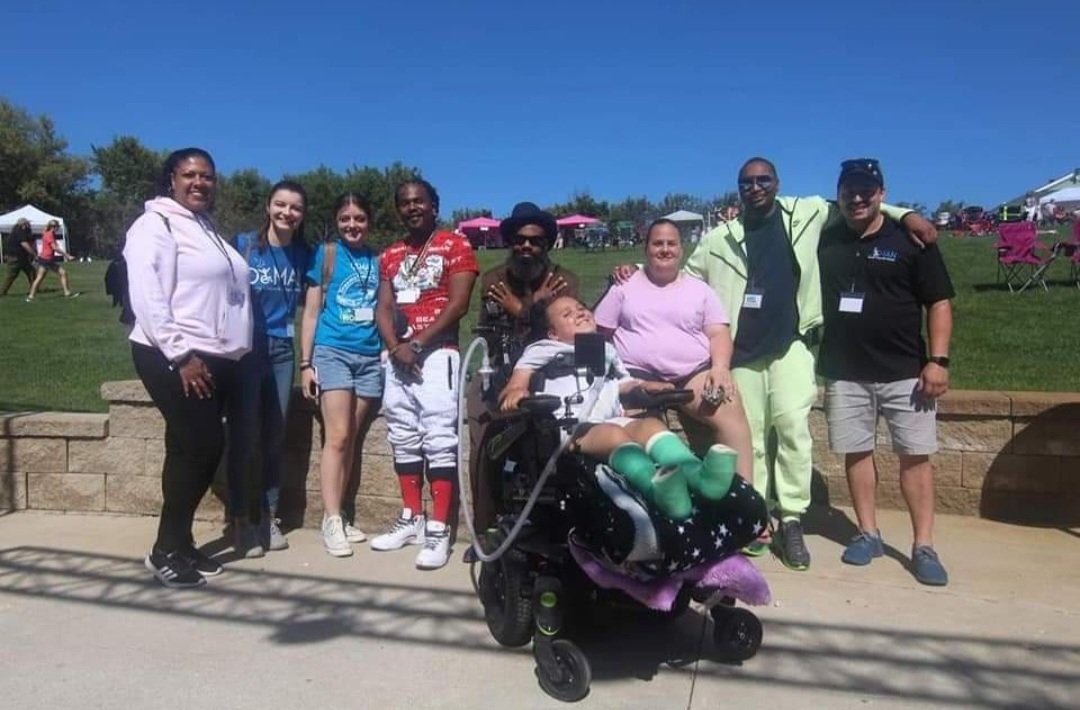 yourdmanz's tweet photo. #lopalooza is this Saturday and the #dmanallstars are ready to rock the stage at 3pm sharp! Once again, huge thanks to the @daisyprojectmi for having us on the bill! Come out and support! #bethemiracle #dmanfoundation #musictherapy #musicisourtherapy https://t.co/bPEUkIYTNv