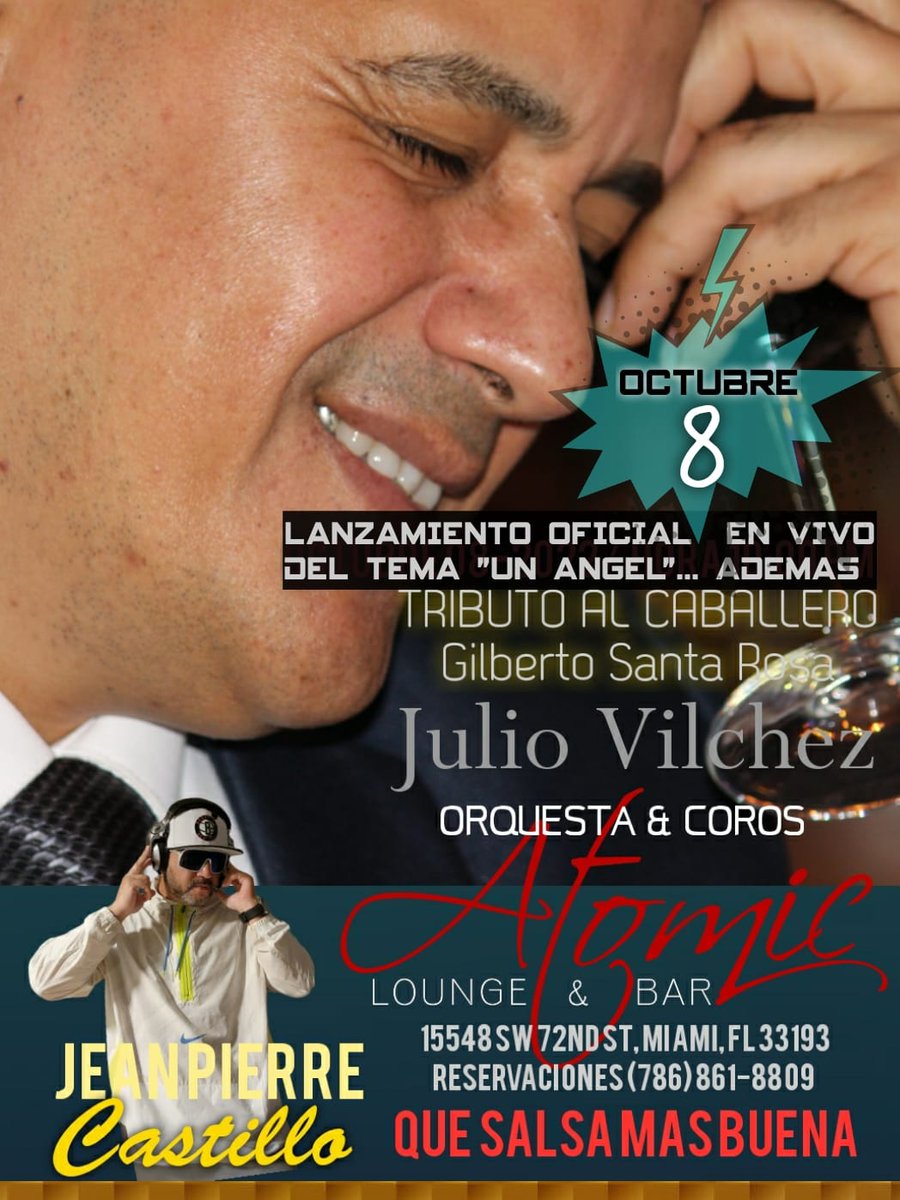 SalsaWorking's tweet photo. https://t.co/O2Q4yXUmt0
#lanzamiento #unángel #juliovilchez #atomic #miami #salsaworkinggroup #miamifmnews @JulioVilchezOf1 https://t.co/kmplbEzAOd