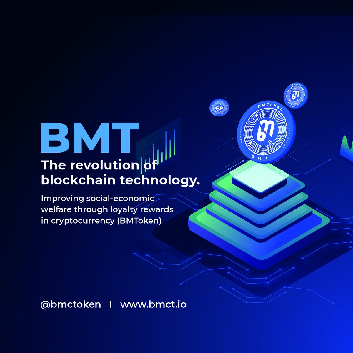BmcToken's tweet photo. BMToken is a true digital Token on #blockchain designed to be adopted through a decentralized medium based on the spending power that a consumer spends across Merchants.

Visit: https://t.co/i7BiCsFKqm to register and start earning BMToken for free.

#BMToken #crypto #NotMyKing https://t.co/cE5U9ZRvTZ