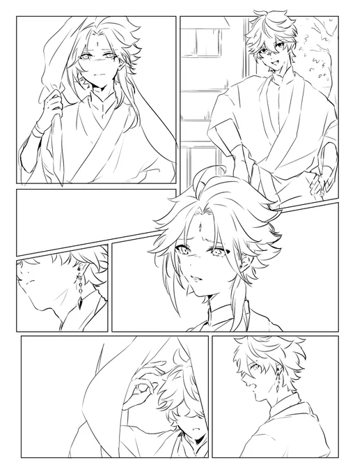 下書き 背景がかけない… 