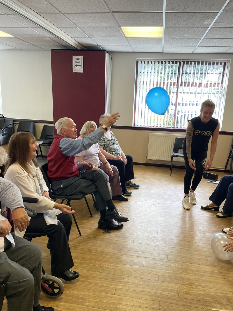 <a href="/Jigsawbury/">Jigsaw Bury</a> Jigsaw Link had fun today at their Have A Go Session. Thank you to <a href="/StreetShakers/">Liz</a> for the Chair-based exercises and to <a href="/sizzlesisters5/">sizzlesisters__</a> who provided the lovely lunch 👍🧩😊🙆‍♀️🙆‍♂️🥧🥔🥗#exercise #happytime #friendship