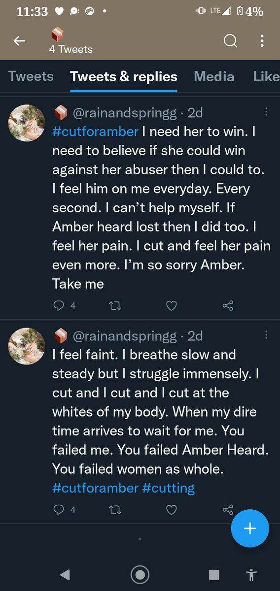 CareBearTruth's tweet photo. @AwesomeBamon @R3as0nN @ThatUmbrella Wow... So the #CutForAmber was no big deal??? https://t.co/XqE6oviRly