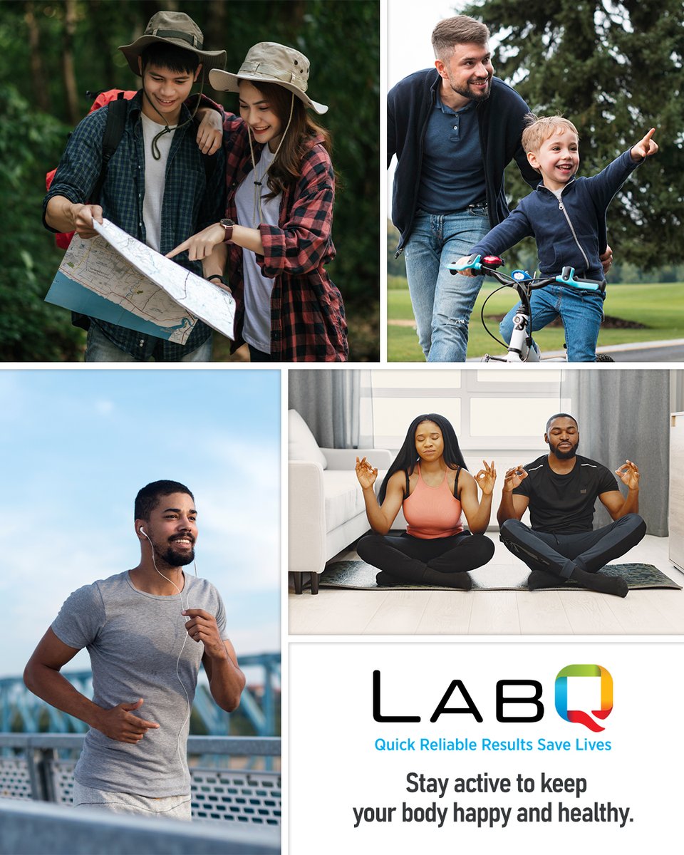 LabQ247's tweet image. Living an active life promotes a healthy lifestyle.

Make time for you and loved ones to stay both mentally and physically active!
