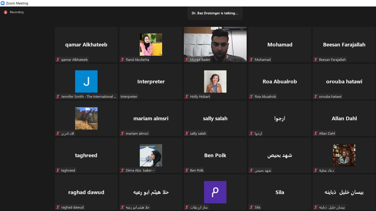 ILF_West_Bank's tweet photo. اليوم، عقدت المؤسسة القانونية الدولية بالتعاون مع منظمة " (INN (Network Nations Incarceration " نشاط عن بعد لطلاب من كليات الحقوق في الجامعات الفلسطينية، عرضت فيه INN فيلم وثائقي يتعلق في مشاكل العدالة الجنائية، وتبع ذلك نقاش مع د. باز دريزينر من منظمة INN وأ.غدنفر كمنجي ممثل ILF https://t.co/R7MOeDrOwC