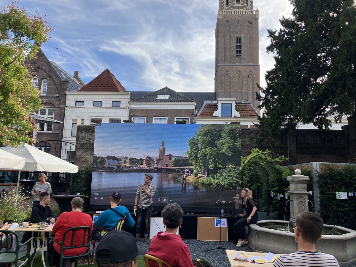 WietsedeBoer2's tweet image. Vanmiddag in gesprek met Zwolse jongeren als gemeenteraad #zgr