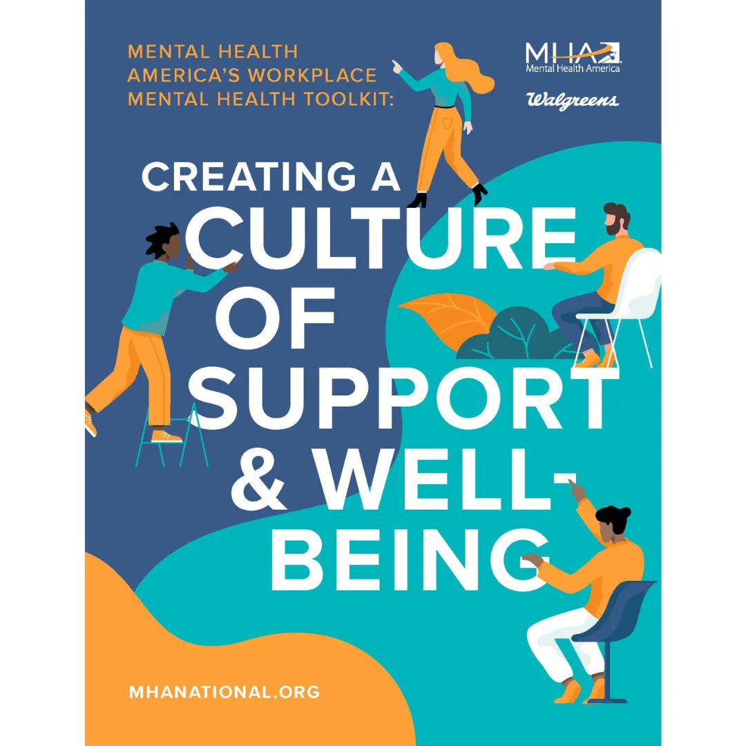MentalHealthAm's tweet image. We’ve just launched our Workplace #MentalHealth Toolkit, “Creating a Culture of Support and Well-being,” a framework for employers, people leaders, and workers developed in partnership with @Walgreens.

Download here: bit.ly/3qS3iIJ