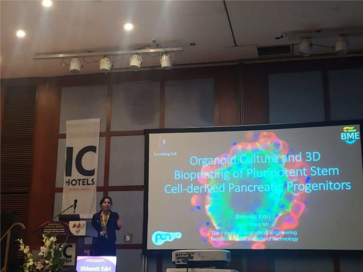 Levenberg Lab (@levenberglab) on Twitter photo Fantastic "FRONTIERS in STEM CELL BIOLOGY" conference in the Dead Sea organized by <a href="/BuganimLab/">Yossi Buganim</a> and <a href="/LabFuchs/">Yaron Fuchs</a>. Dr. <a href="/ShlomitEdri/">Shlomit Edri</a> from our lab presented her work on building 3D culture of pancreatic progenitors derived from mouse embryonic stem cells. Fantastic "FRONTIERS in STEM CELL BIOLOGY" conference in the Dead Sea organized by <a href="/BuganimLab/">Yossi Buganim</a> and <a href="/LabFuchs/">Yaron Fuchs</a>. Dr. <a href="/ShlomitEdri/">Shlomit Edri</a> from our lab presented her work on building 3D culture of pancreatic progenitors derived from mouse embryonic stem cells.