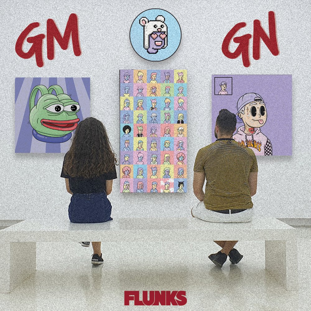 flunks_nft's tweet image. GM 🌞🌞 GN 🌜🌛 everyone!! 

#Flunkfam #Web3 #FlunksOnFlow