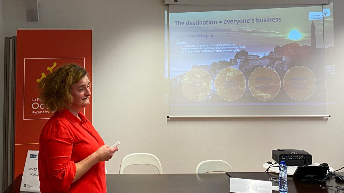 🌱Closing today's #Climate Task Force with the engaging presentation from <a href="/elkedens/">Elke Dens</a> on the #GlasgowDeclaration on Climate Action and Tourism, of which <a href="/CPMR_Europe/">CPMR</a> is a proud signatory!