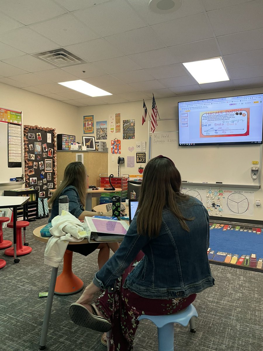 3rd grade teachers are loving the teacher examples in problem solving!  I’m loving how deep our conversations about prerequisite TEKS and concepts mastered are driving our planning time. <a href="/brennadh/">Brenna Dawe 🐏 📒</a> <a href="/IC_K8Stafford/">Katie Stafford</a> @danifryIC