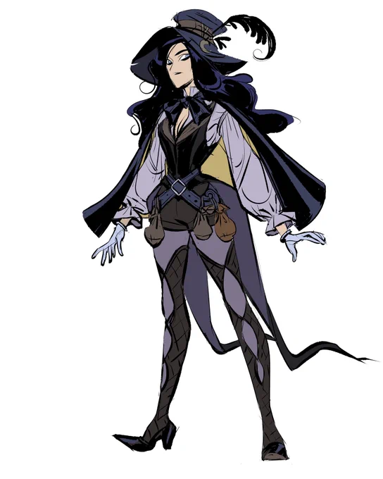 #Zatanna #dndc #characterdesign  