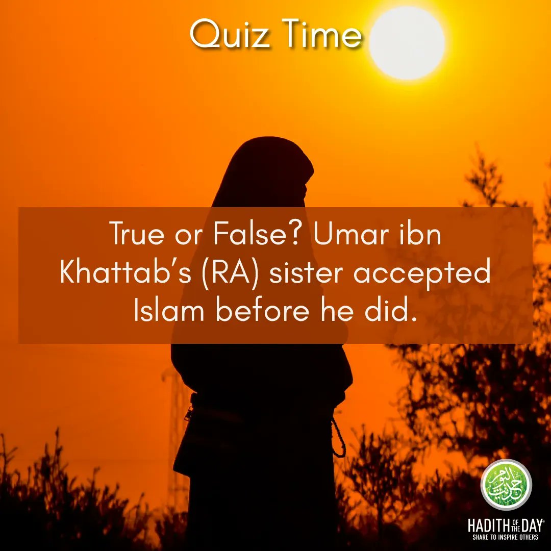 Hadith of the Day tweet media