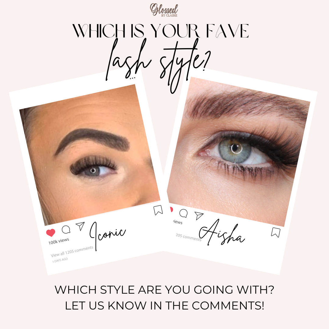 Which one would you go for? Russian lash vibes with our Iconic lashes or the feline look of our Aisha winged lashes? Comment your fave below! 🤎 
.
.
.
#fauxminklashes #lashesonfleek #classiclashes #makeupartist #irishmua #lashesfordays  #lashboss #lashaddict #beautyqueen #beau