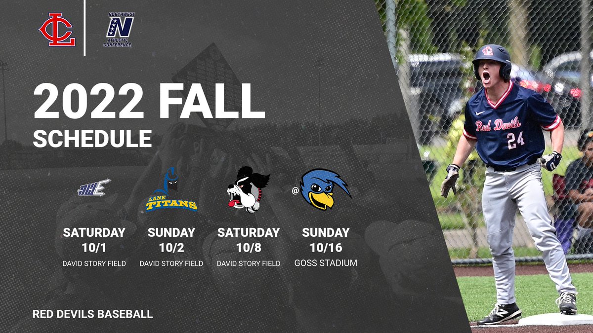 Lower Columbia Baseball (@lcdevilsbase) on Twitter photo Make plans to check out the Red Devils this fall ๐ฅ
Admission is FREE at David Story Field
#WinAnyway Make plans to check out the Red Devils this fall ๐ฅ
Admission is FREE at David Story Field
#WinAnyway