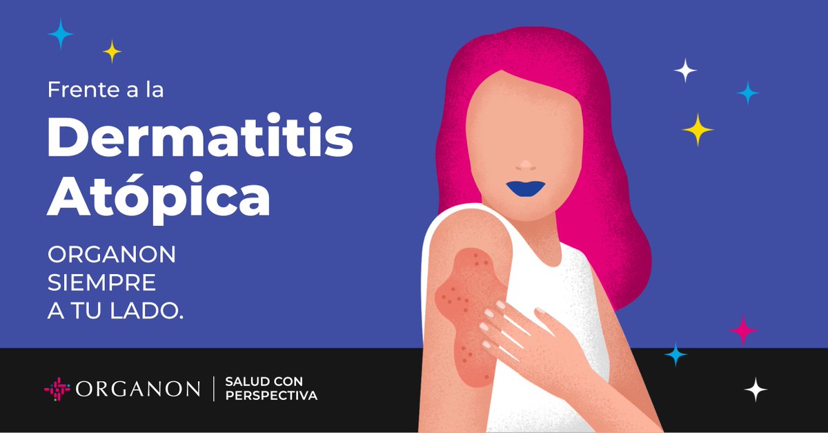 OrganonEspana's tweet photo. Mañana, 14 de septiembre, en el Día Mundial de la Dermatitis Atópica, te hablaremos de sus diferentes perspectivas #DíaMundialDeLaDA #Migraña #Organon https://t.co/QNu31rpnBr