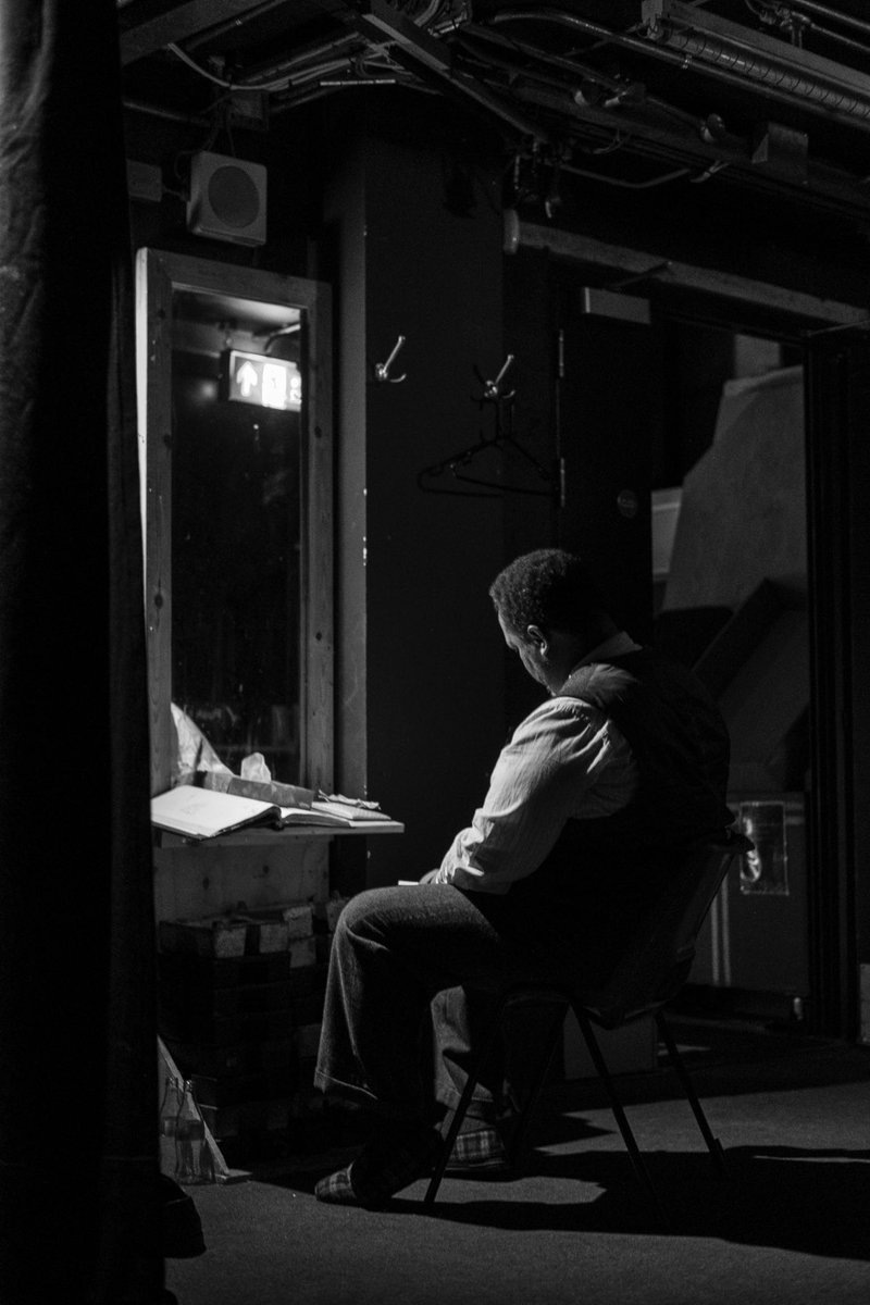 WendellPierce's tweet photo. “I am so lonely…..” 

Willy Loman in DEATH OF A SALESMAN ⁦@Salesman_Bway⁩ https://t.co/Ibqo6AFq3j