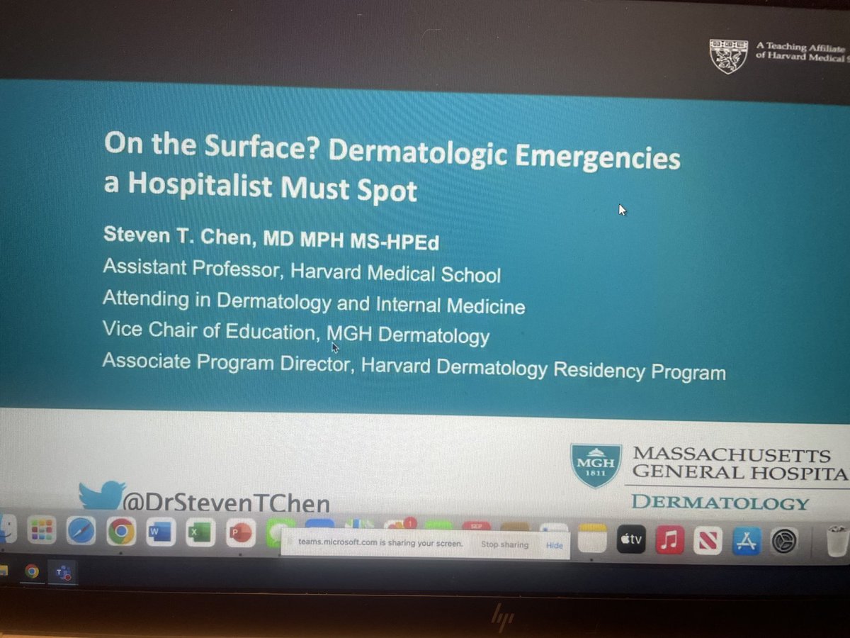 ⁦<a href="/DrStevenTChen/">Steven Chen 陳持威, MD, MPH, MHPEd</a>⁩ delivering ⁦<a href="/ClevelandClinic/">Cleveland Clinic</a>⁩ Hospital Medicine Grand Rounds! So excited to have him here today!