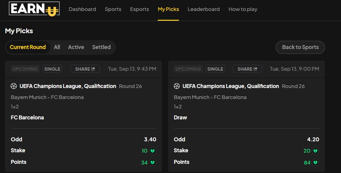 cryptoboss_hk's tweet photo. My prediction tonight and one of the 3 following results:

Bayern -30
Draw + 54
Barca +4

LFG a draw would be nice 💪

#EarnU #playtoearn $BETU #Bayern #FCBarcelona #UEFAChampionsLeague #Soccer #crypto https://t.co/23oT1X1zc1