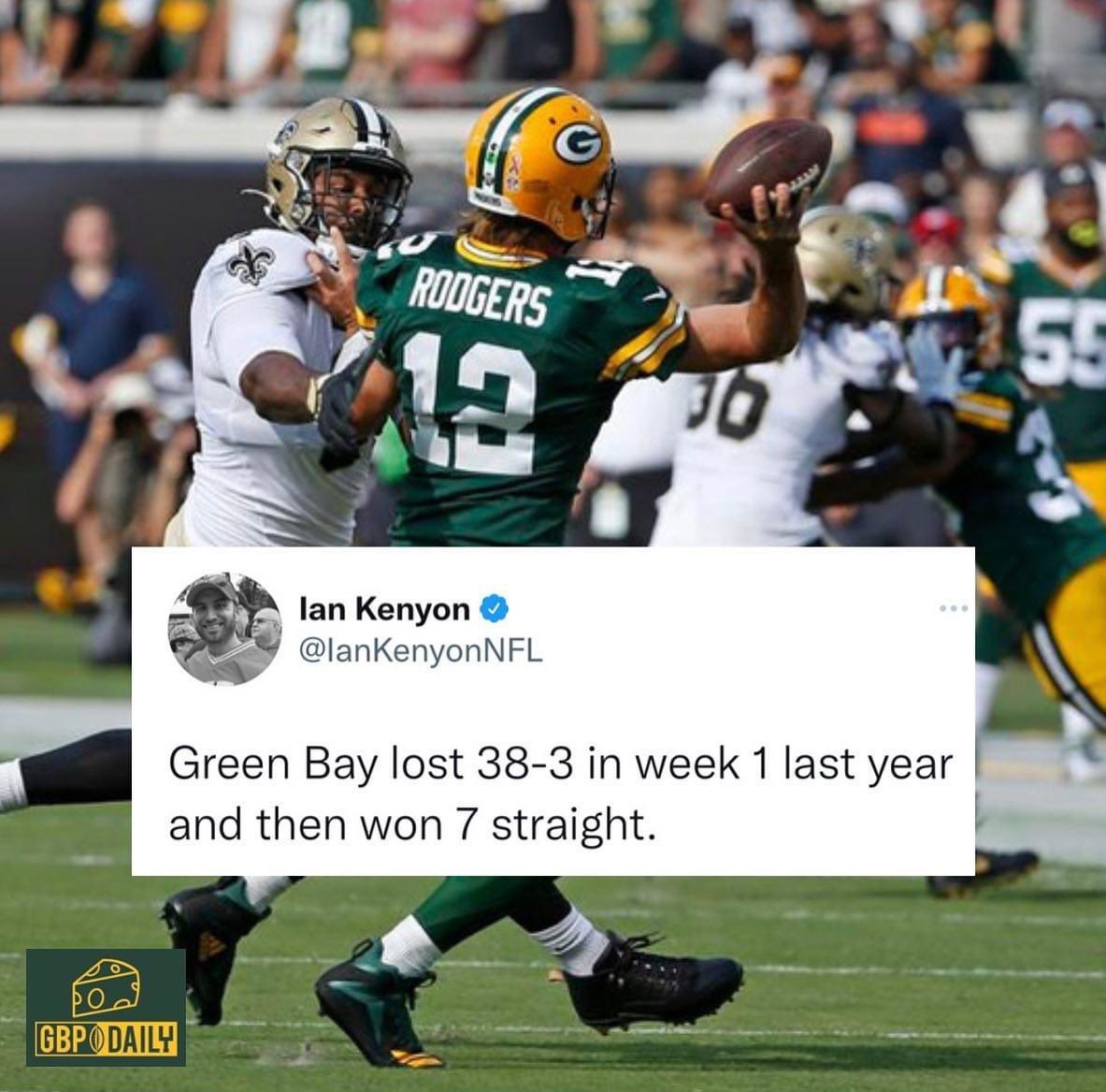 Packer 10VE 🏈🧀🏆 (@pfan1287) on Twitter photo We’ll be fine.
R-E-L-A-X
Happy <a href="/AaronRodgers12/">Aaron Rodgers</a> Tuesday #PackersTwitter!
#GoPackGo #AaronRodgersTuesday #PatMcAfeeShow We’ll be fine.
R-E-L-A-X
Happy <a href="/AaronRodgers12/">Aaron Rodgers</a> Tuesday #PackersTwitter!
#GoPackGo #AaronRodgersTuesday #PatMcAfeeShow