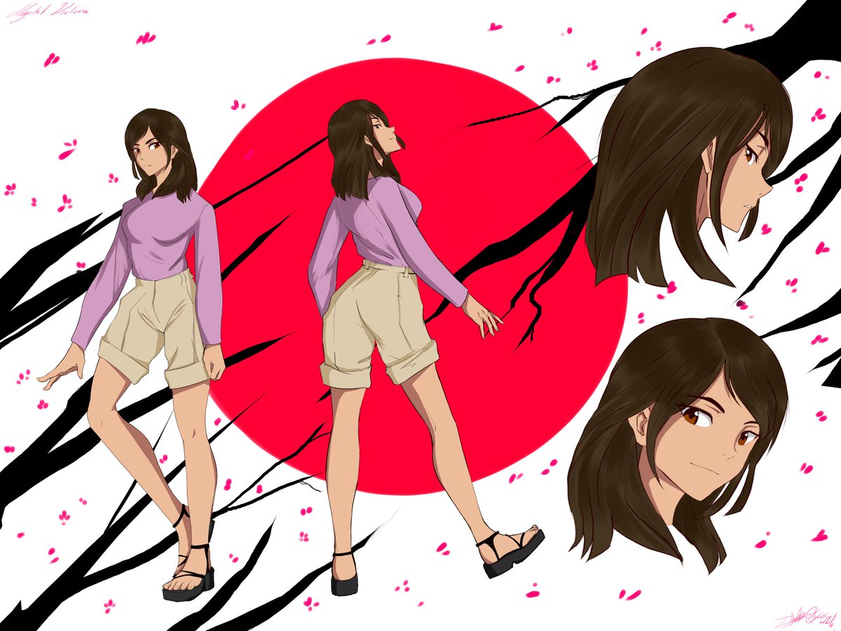 I don't just make furry commissions
I like to get out of my comfort zone
And this order is for a page that sells anime products 🌺❤️

#anime