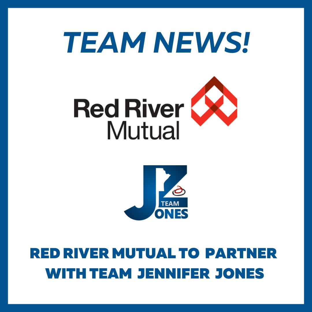 TeamJJonesCurl's tweet photo. We’re proud to announce Red River Mutual as a new partner of Team Jennifer Jones!
Welcome aboard Red River! 👐🥌
Read the release here: https://t.co/Q4CsHOpxuB
#TeamJenniferJones #news #redrivermutual #news #sponsor https://t.co/214a9hFYAe