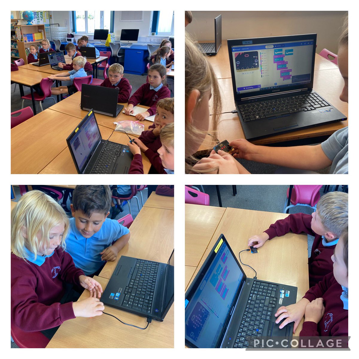 YsgolGynLlanrug's tweet image. Blwyddyn 3 a 4 wedi cael diwrnod creadigol yn codio. Diolch i Lois o TechnoCamps am y profiad gwych! @TechnoCamps_Bu #creadigol #codio